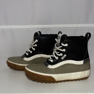 Vans Standart Mid Top Sneakers Snow - black / timberwolf